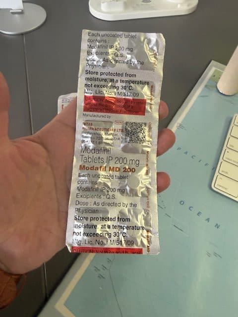 Modafil MD blister pack inspection, BuyModa.net vendor verification April 2026